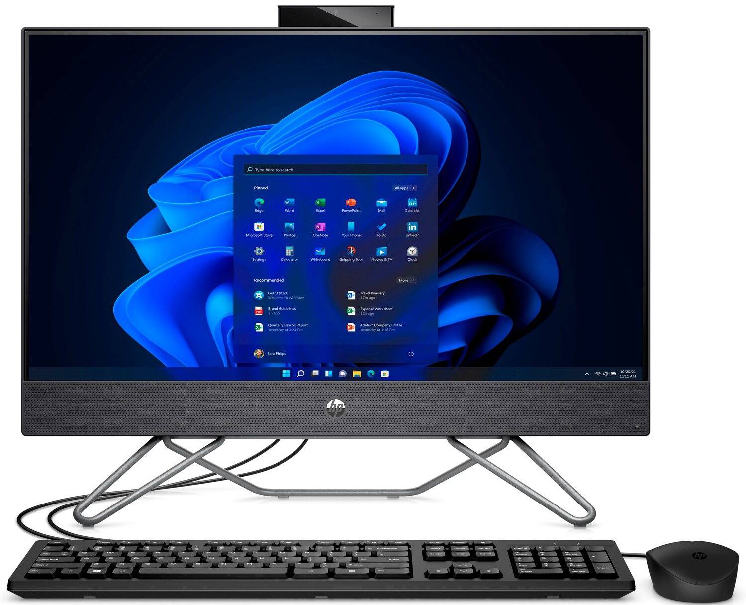 Комп'ютер-моноблок HP ProOne 240 G9 (6B2F8EA) Iron Gray